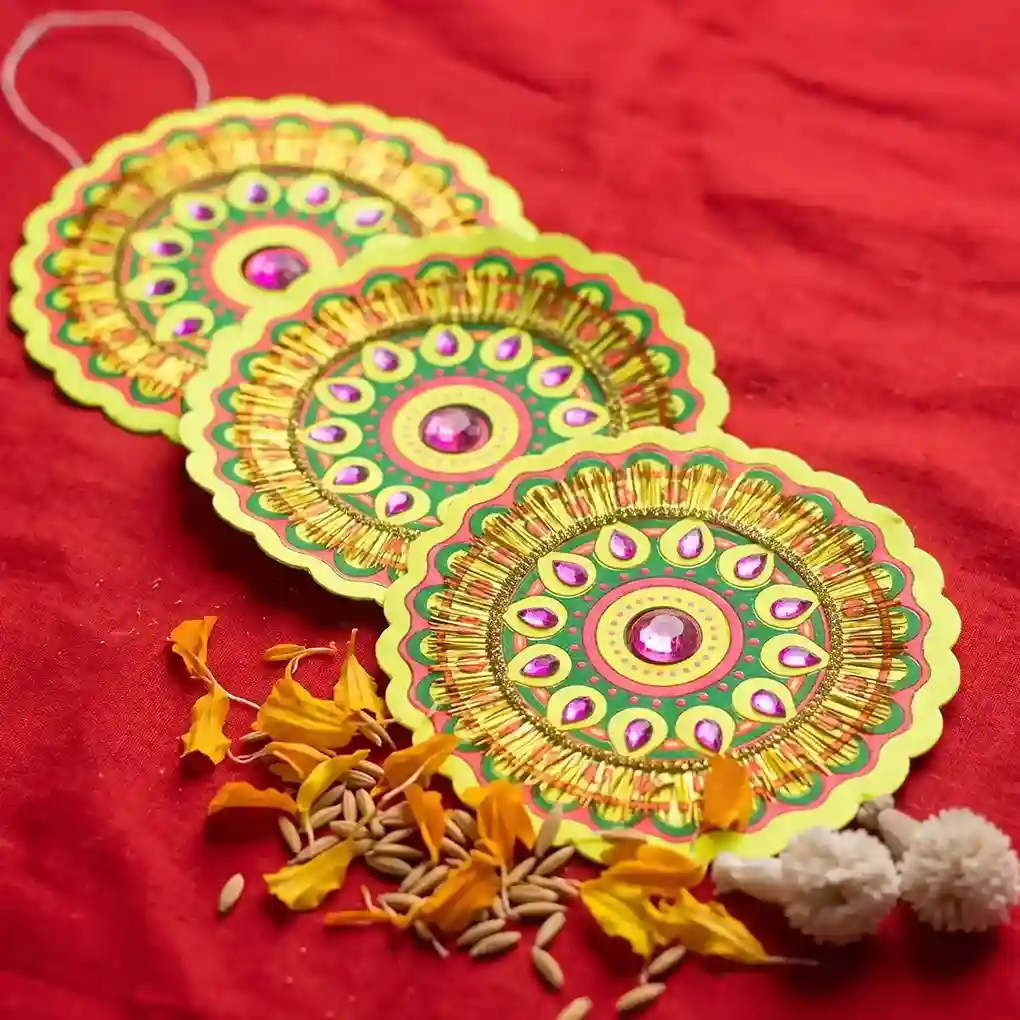 Chandmala | Hanging Deity Adornment | Chandramala Large